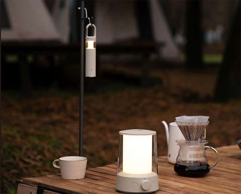 Đèn cắm trại Xiaomi Mijia phân tách màu xám cát - Chính hãng